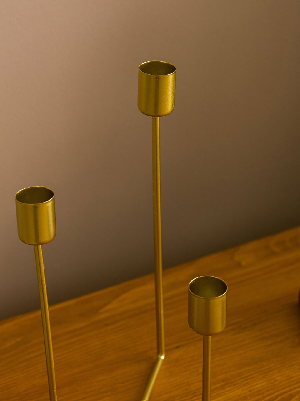Decorative Metal Candlestick 12x11x22 Cm-2