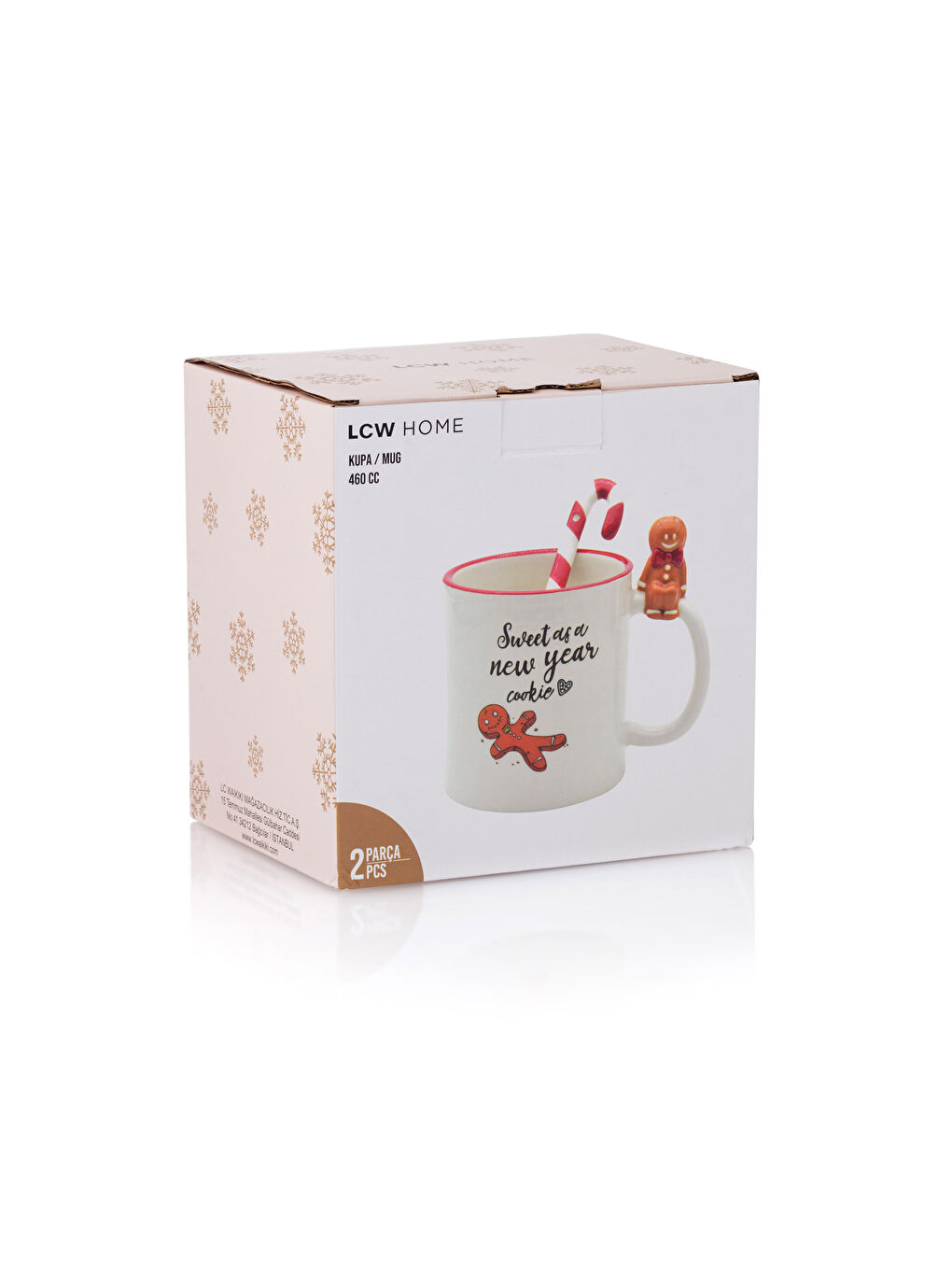 LCW HOME Novogodišnja Keramička Šolja 420 Ml -W3AR90Z8-F9C