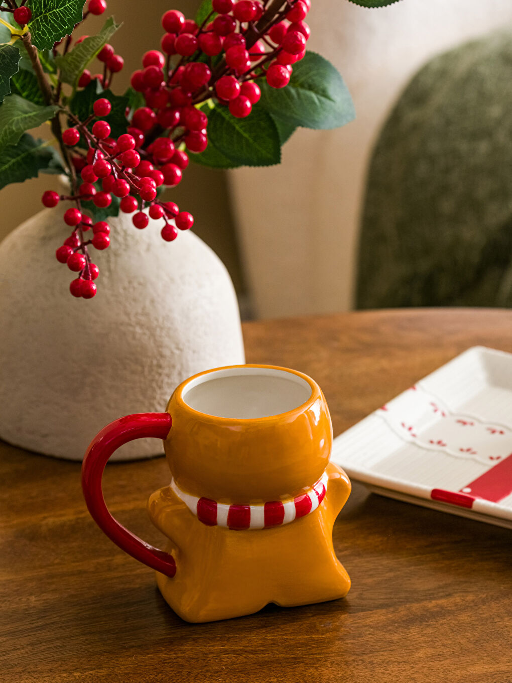 New Year Themed Porcelain Mug 570 Ml-1
