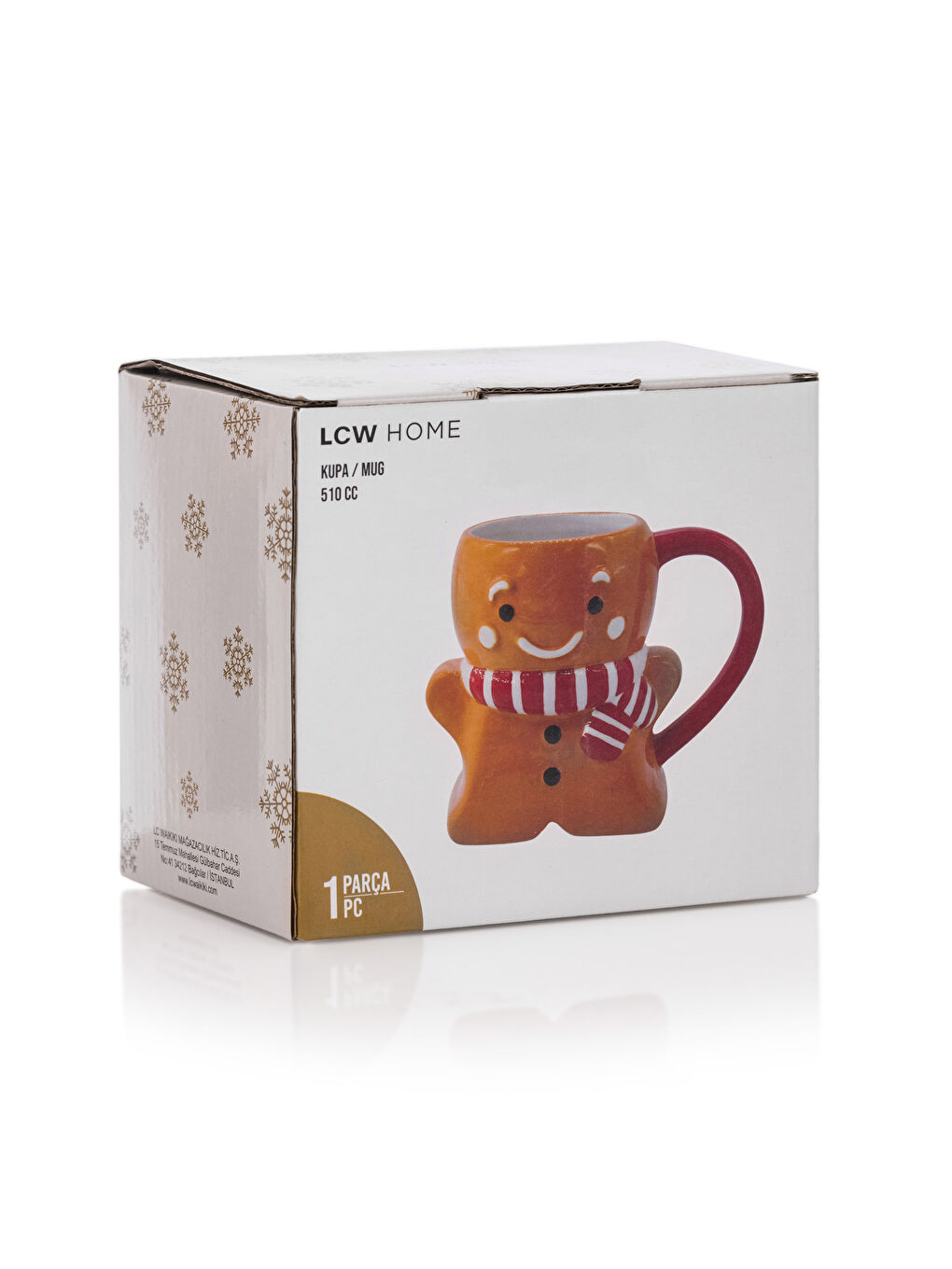 New Year Themed Porcelain Mug 570 Ml-3