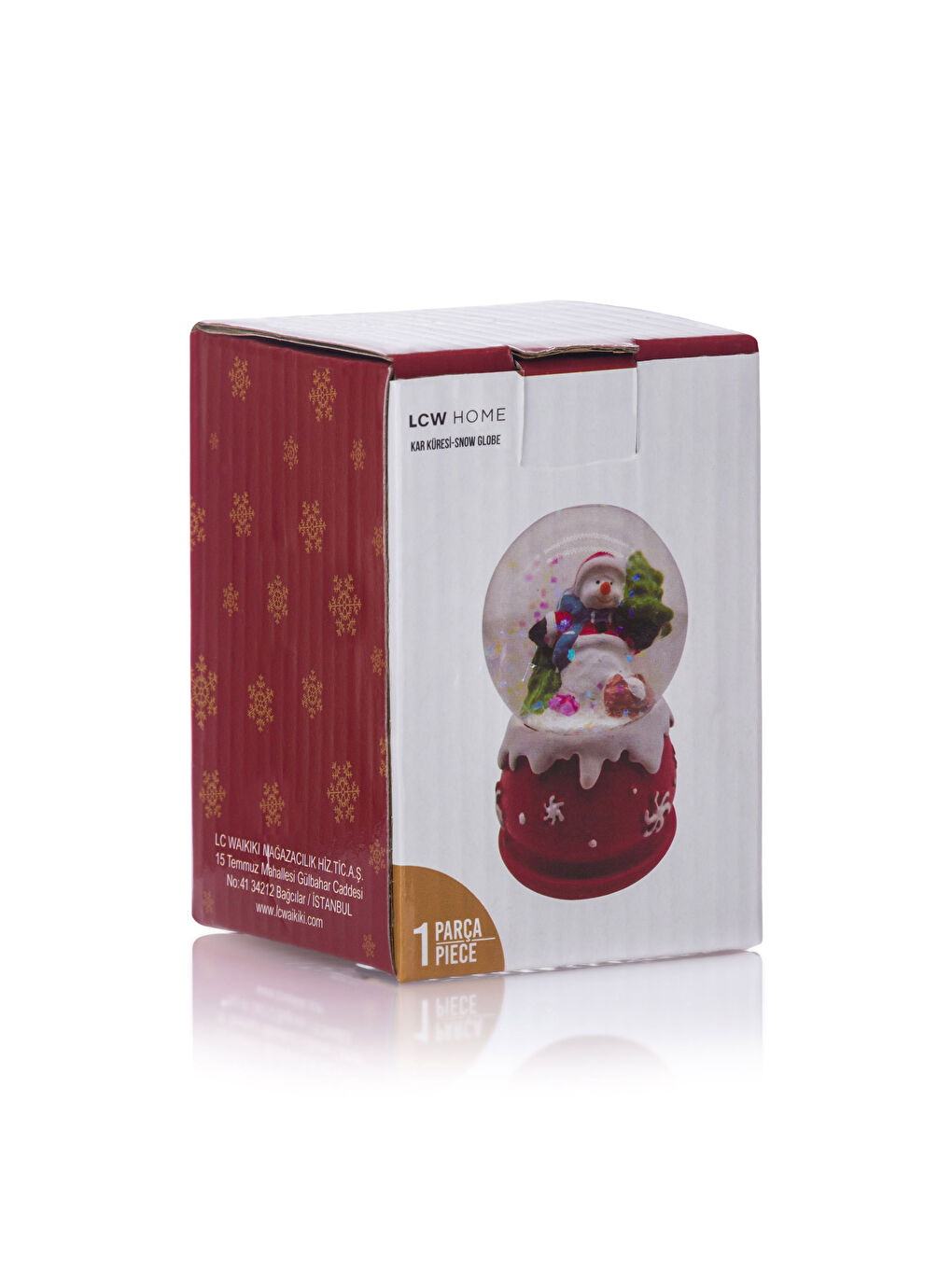 LCW HOME Yılbaşı Temalı Kar Küresi 7 cm -W3AS26Z8-F9C