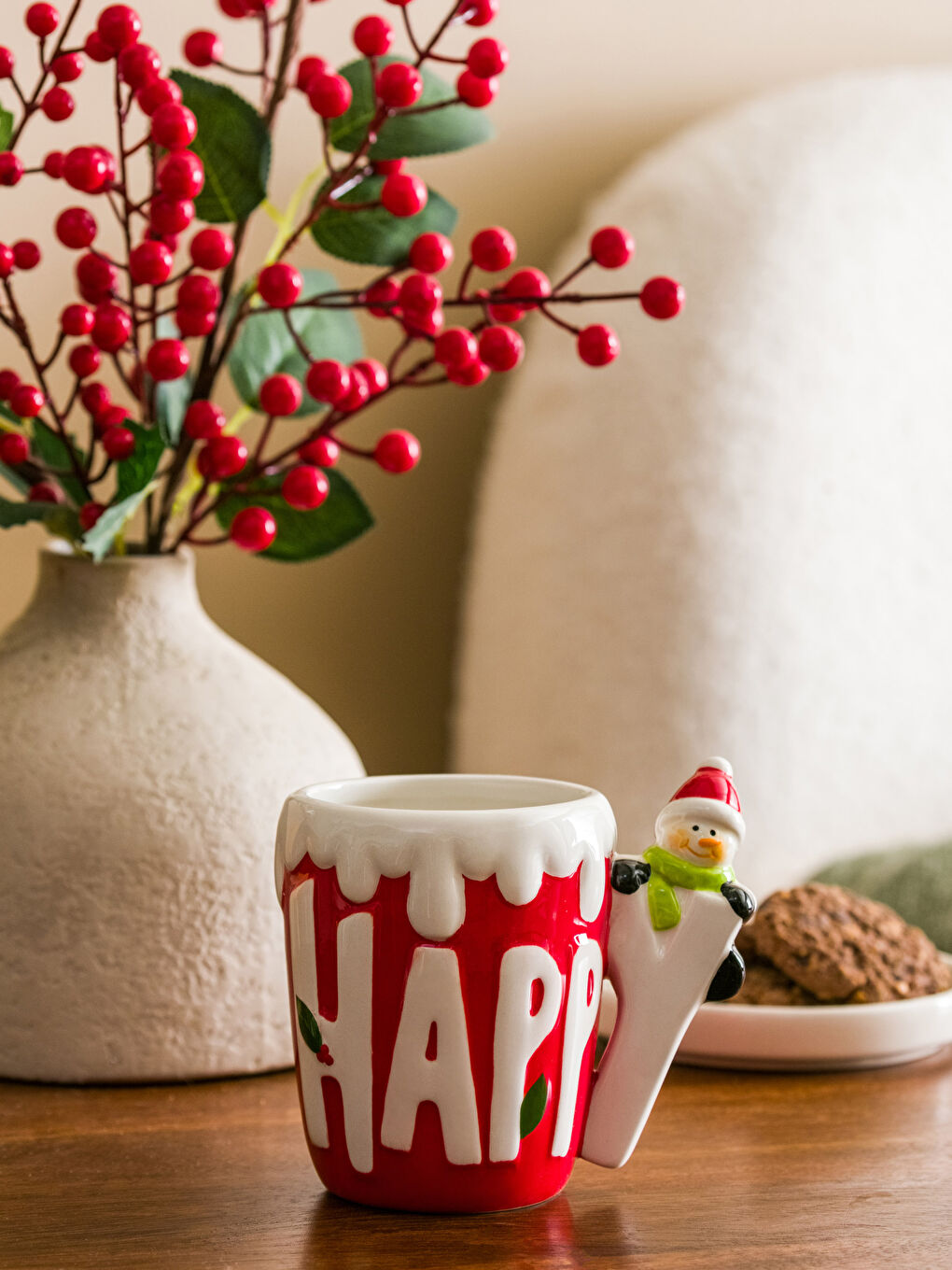 LCW HOME Christmas Themed Ceramic Mug 400 ml -W3AT51Z8-F9C