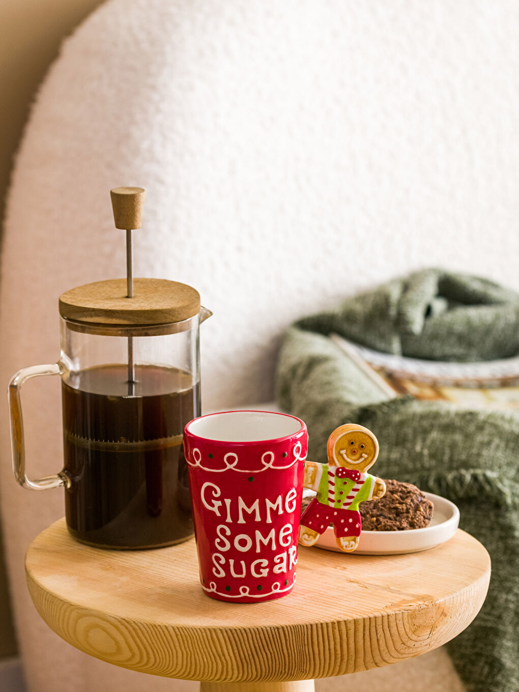 LCW HOME Weihnachtlich Gestalteter Keramikbecher 400 ml -W3AT59Z8-F9C