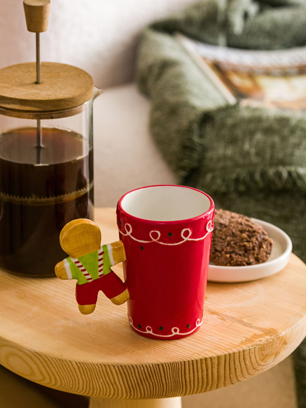 LCW HOME Weihnachtlich Gestalteter Keramikbecher 400 ml -W3AT59Z8-F9C