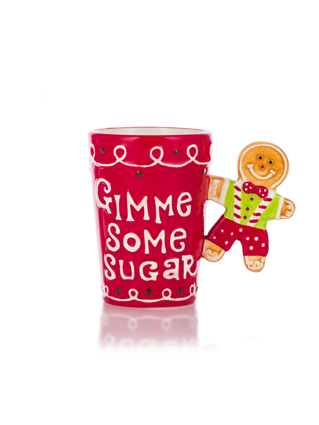 LCW HOME Weihnachtlich Gestalteter Keramikbecher 400 ml -W3AT59Z8-F9C