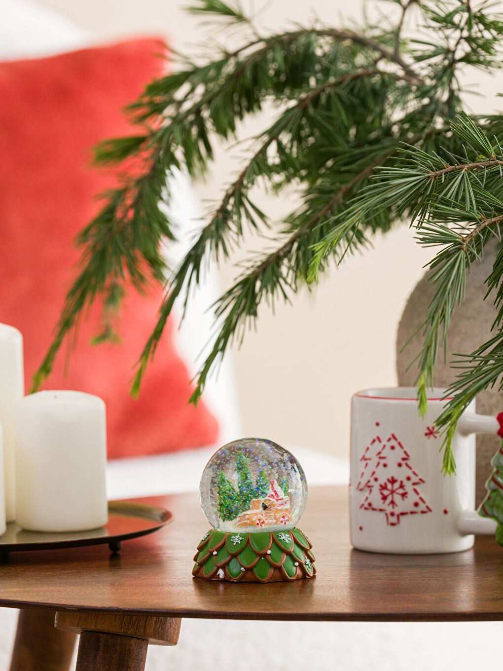 LCW HOME Christmas Themed Snow Globe 9 cm -W3AT66Z8-F9C