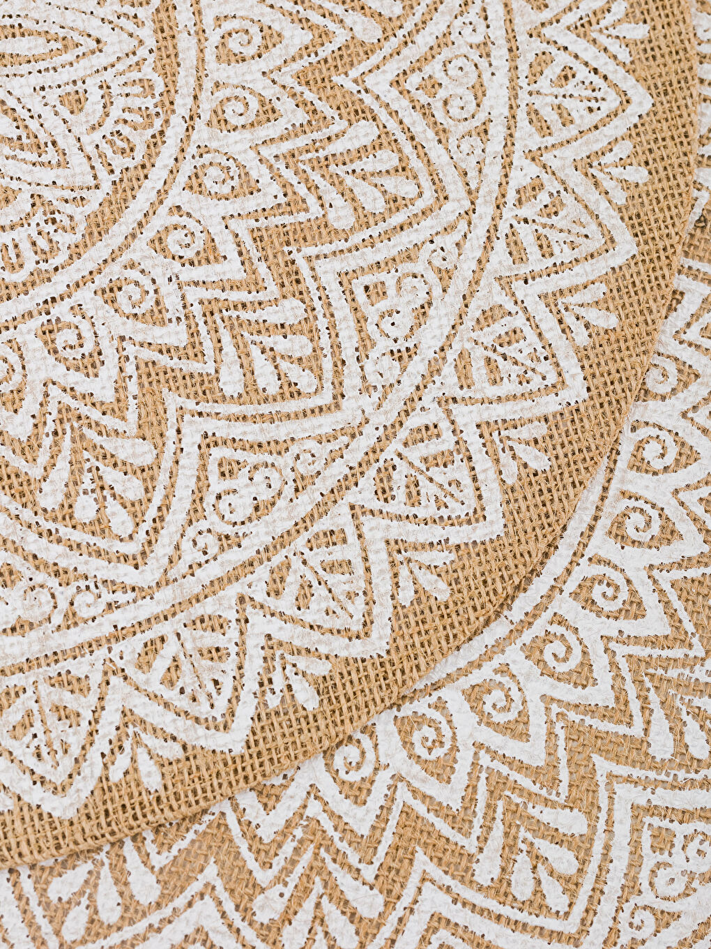 Patterned Jute Placemat 2-Pack 38x38 cm-3