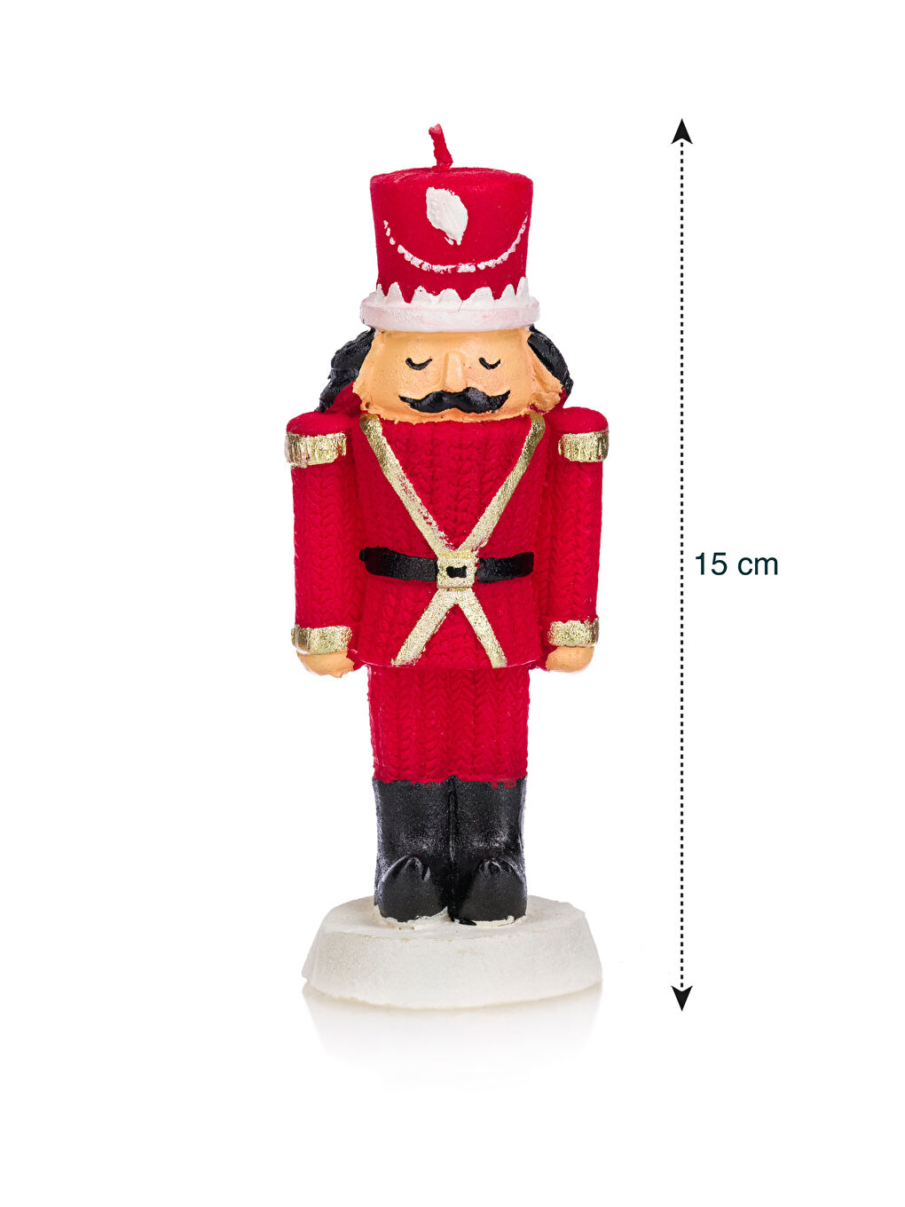 Nutcracker Figured Candle 15 Cm-3
