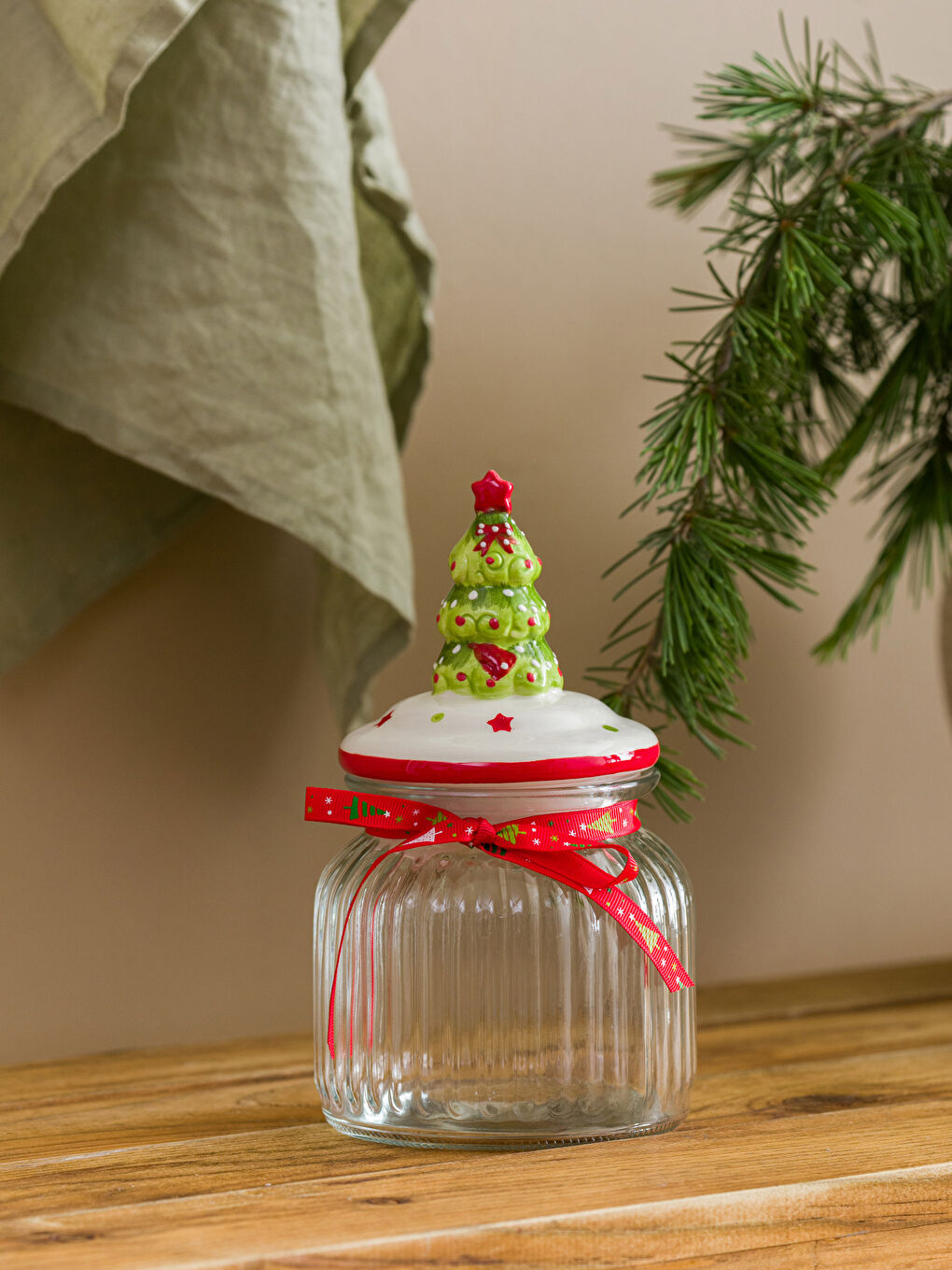 Recipient pentru Alimente cu Tematică de Anul Nou 600 Ml