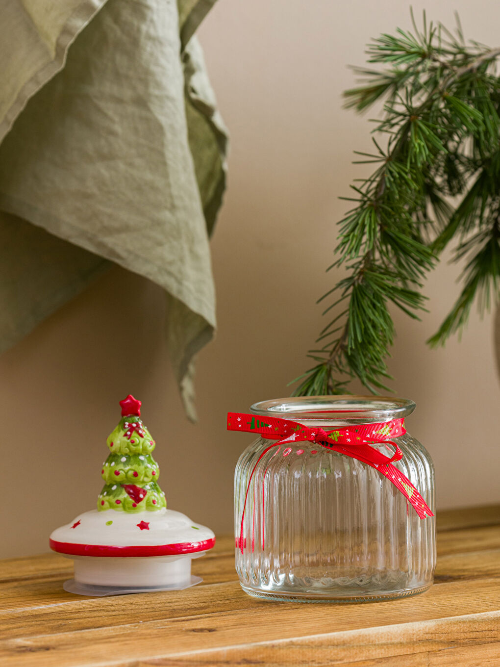 Recipient pentru Alimente cu Tematică de Anul Nou 600 Ml-1