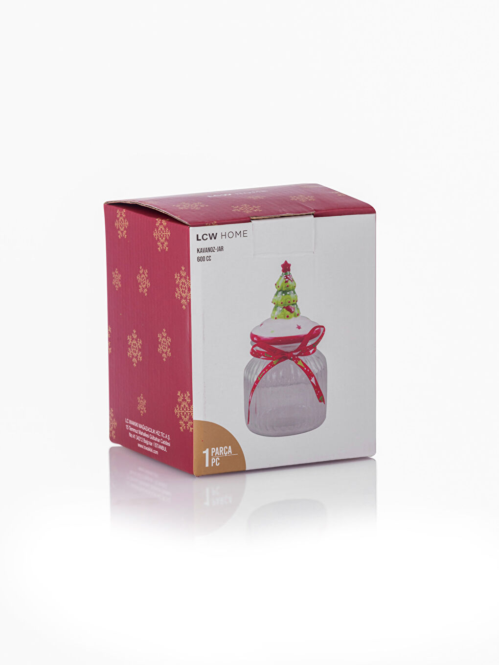 Recipient pentru Alimente cu Tematică de Anul Nou 600 Ml-4