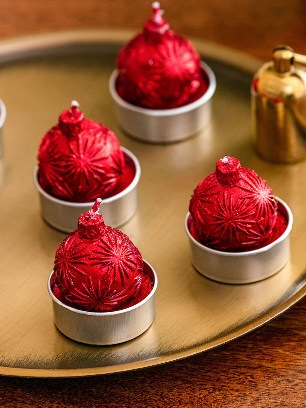 LCW HOME Christmas Themed Decorative Candle 6-pack -W3BE88Z8-LTQ