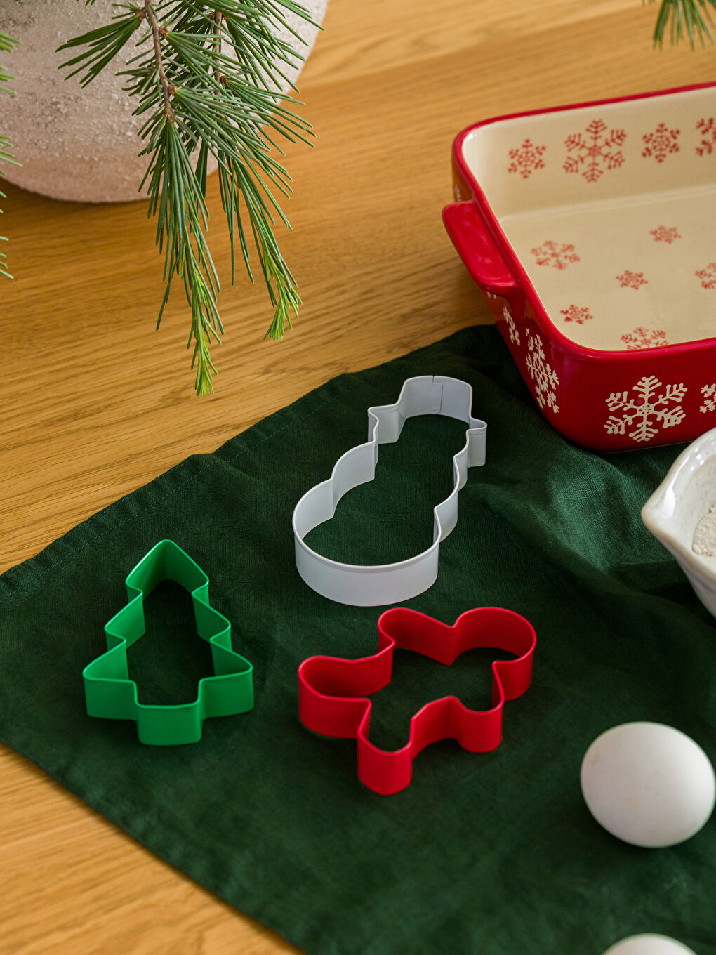 New Year's Themed Cookie Mold Set of 3 -W3BS48Z8-F9C