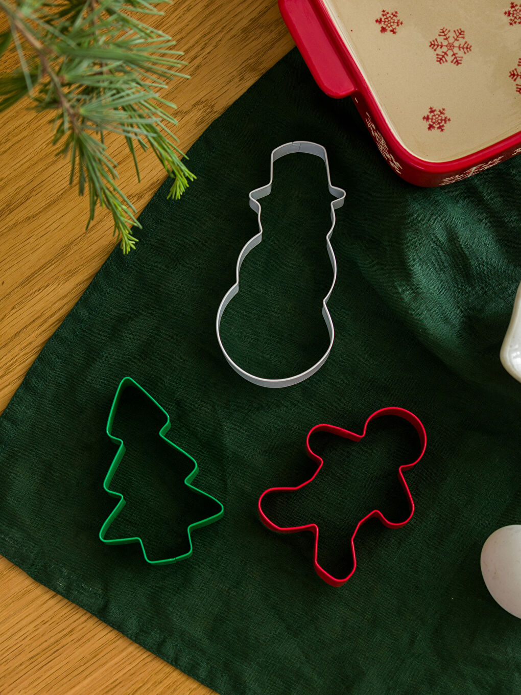 New Year's Themed Cookie Mold Set of 3 -W3BS48Z8-F9C