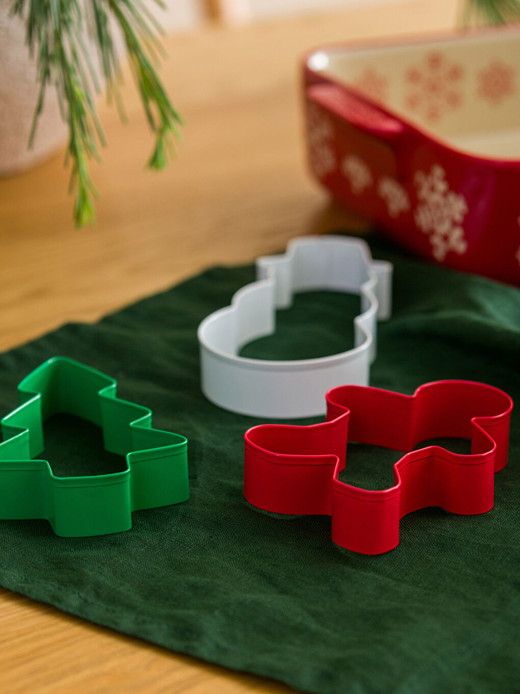 New Year's Themed Cookie Mold Set of 3 -W3BS48Z8-F9C