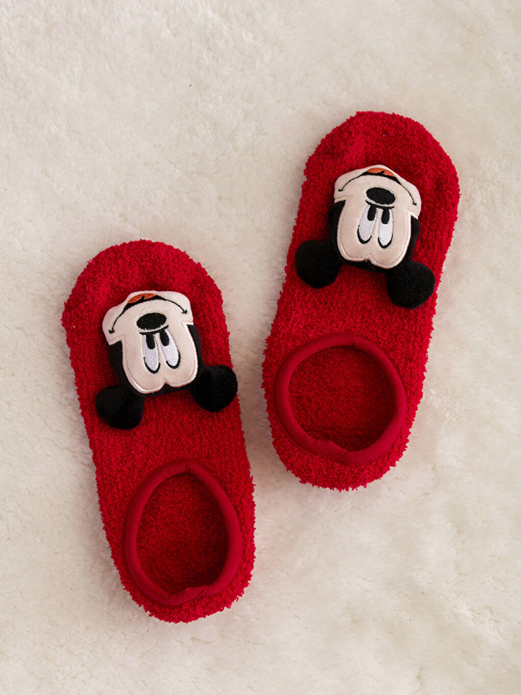 LCW HOME Mickey Mouse Printed Girl's Home Socks -W3CD51Z4-F9C