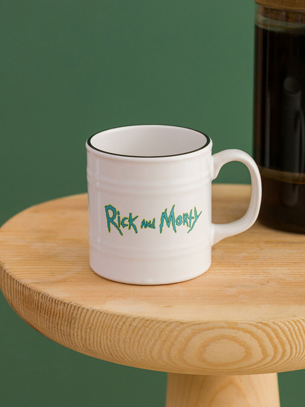 Karışık Rick and Morty Baskılı Seramik  Kupa 320 ml-1