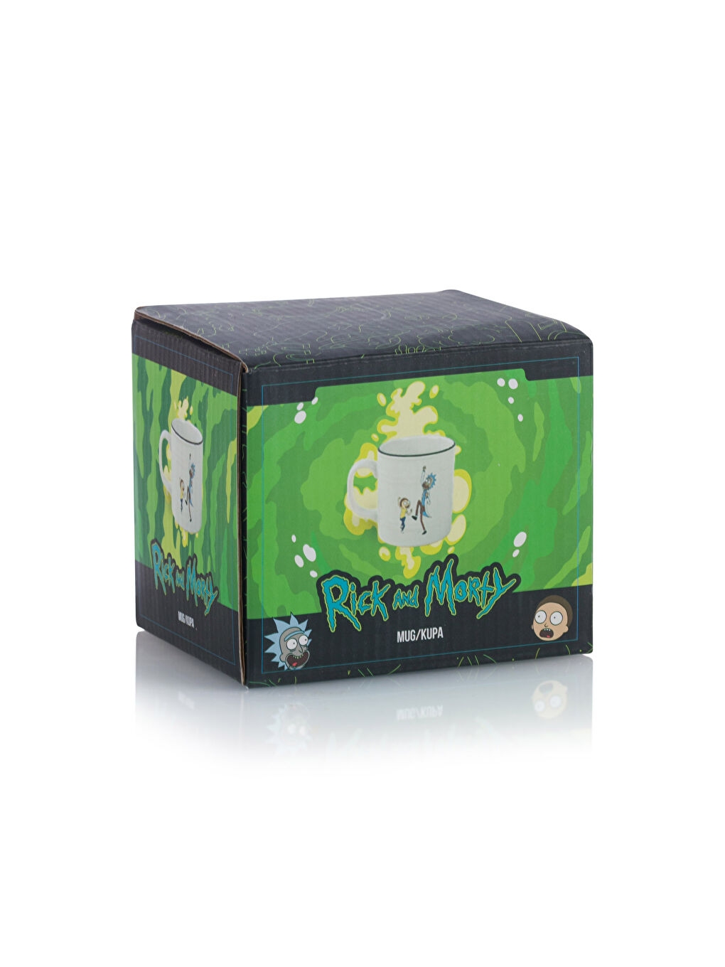 Karışık Rick and Morty Baskılı Seramik  Kupa 320 ml-3
