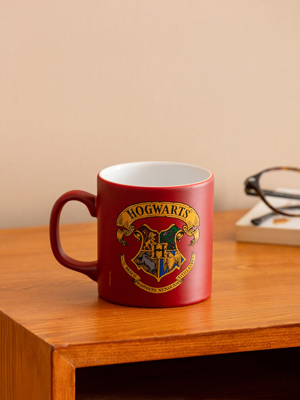 Karışık Hogwarts Baskılı Seramik Kupa 320 ml