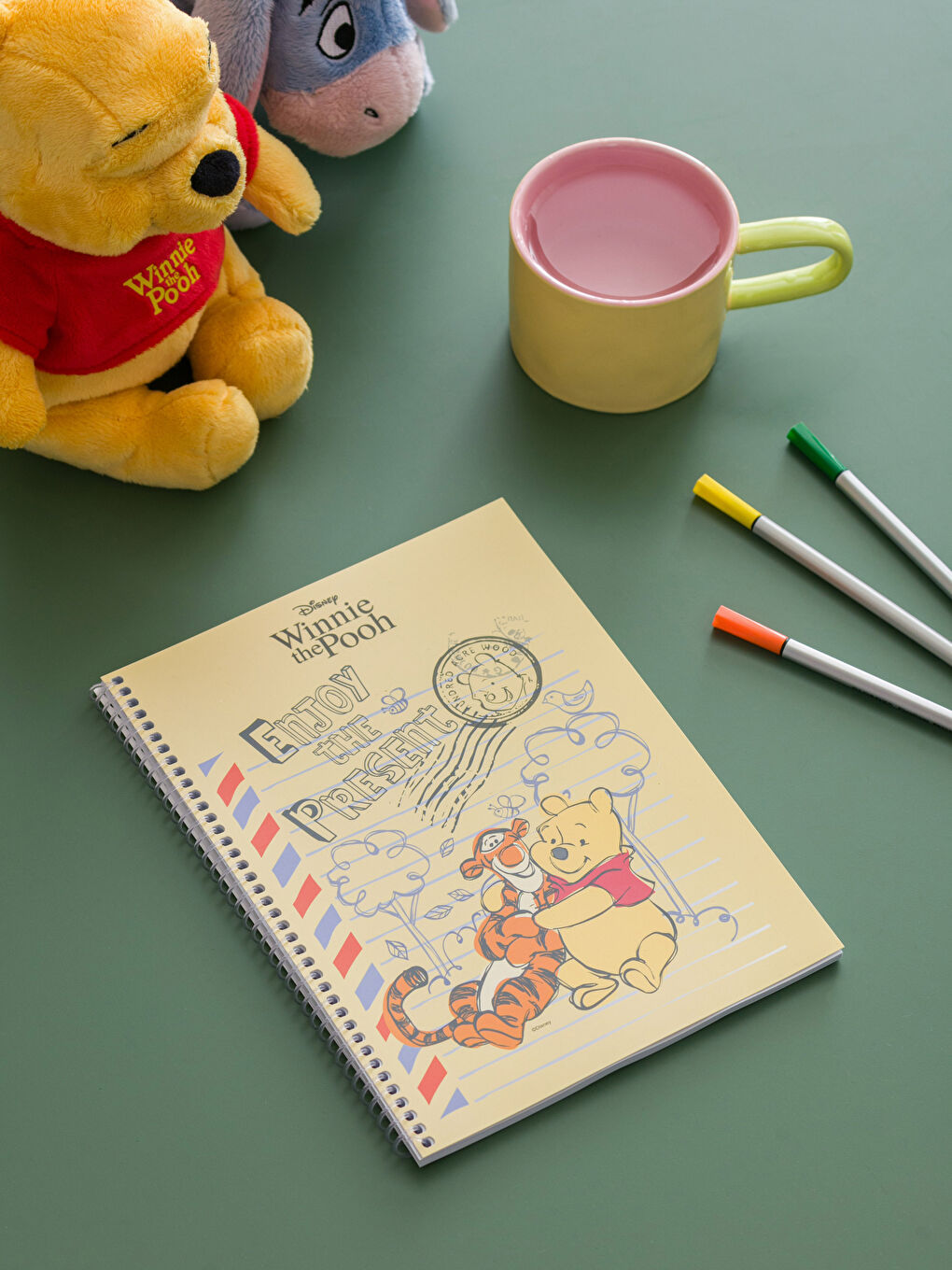 LCW HOME Winnie The Pooh Baskılı Defter