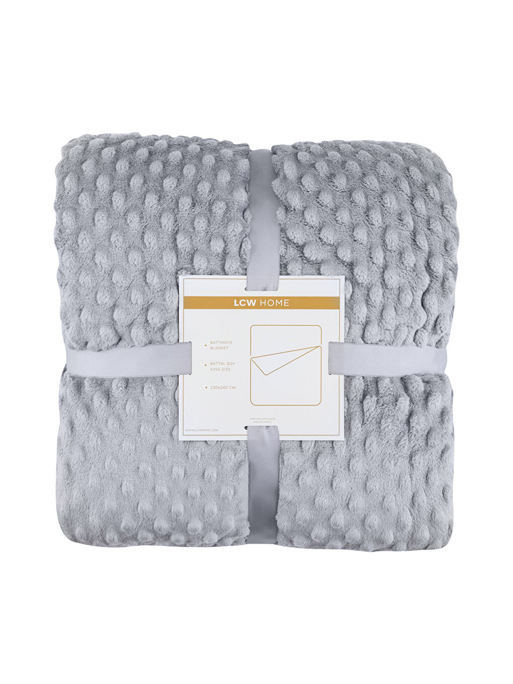 Lcw Home Couverture Double en Velours Doux 220x240 Cm -W3CY55Z8-CYY