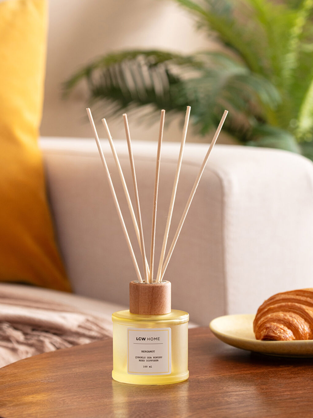 Sarı Bergamot Çubuklu Oda Kokusu 100 ml
