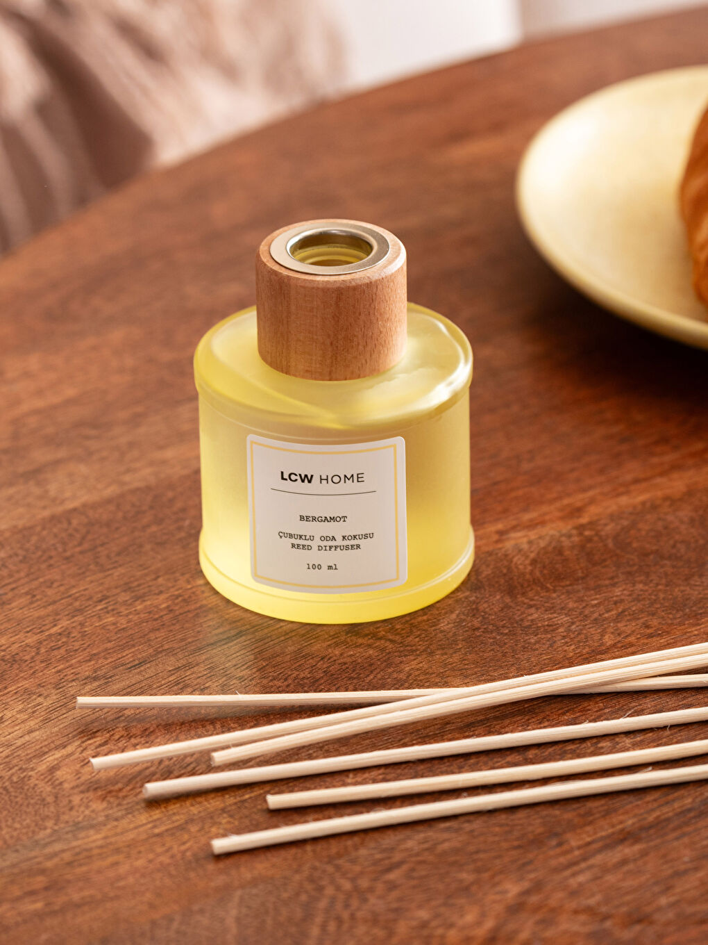 Sarı Bergamot Çubuklu Oda Kokusu 100 ml-1