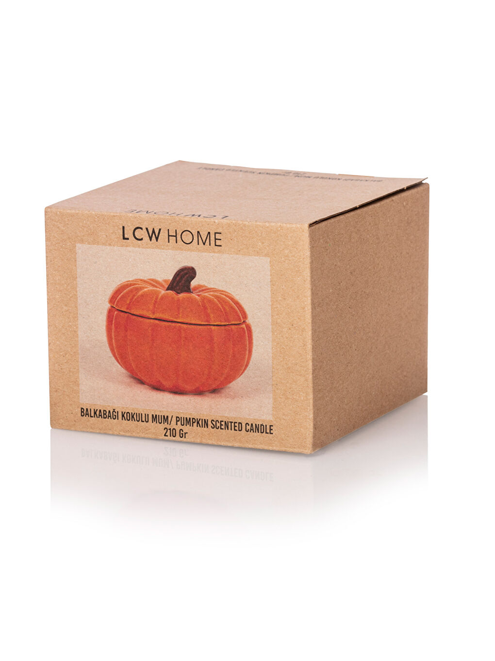 Turuncu Bal Kabağı Dekoratif Mum 210 g-4