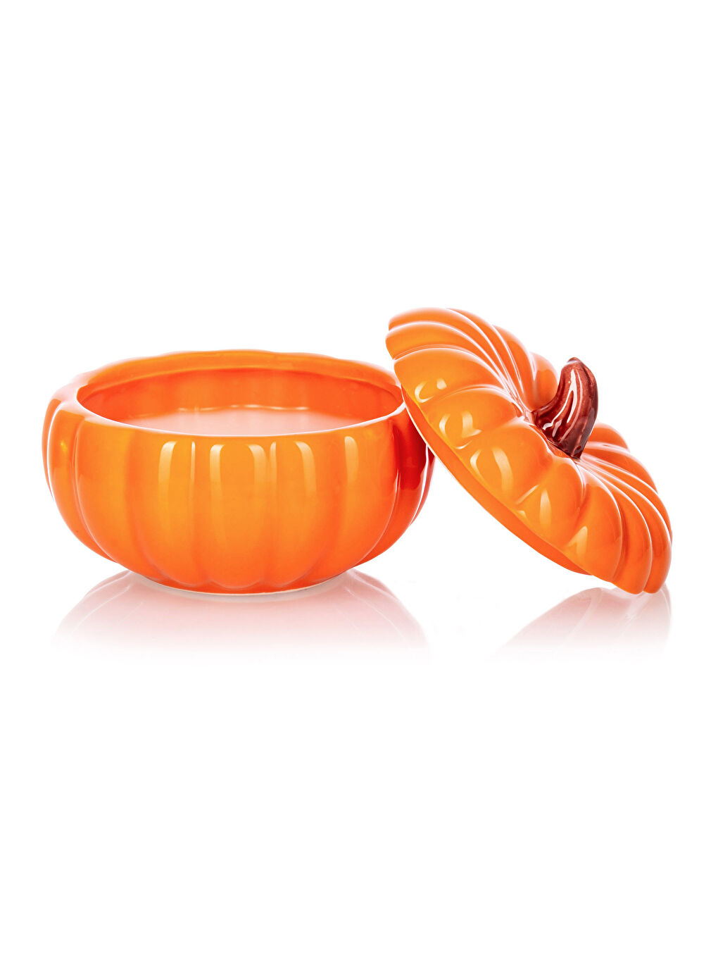 Turuncu Bal Kabağı Dekoratif Mum 210 g-5