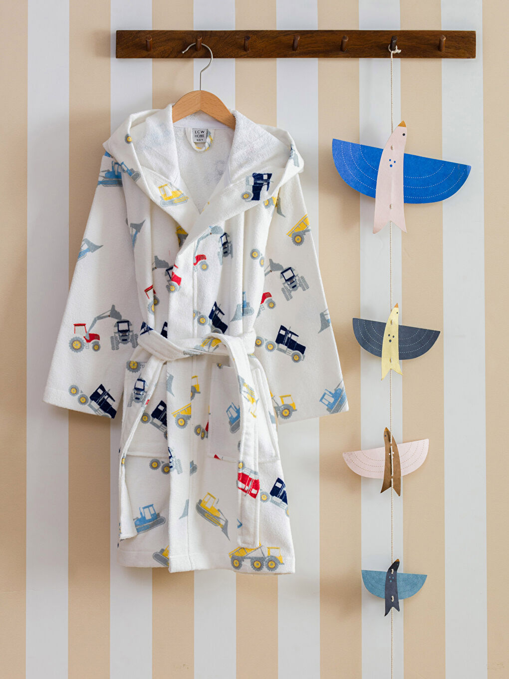 LCW HOME Hooded Boys' Bathrobe -W3DA54Z4-F9C