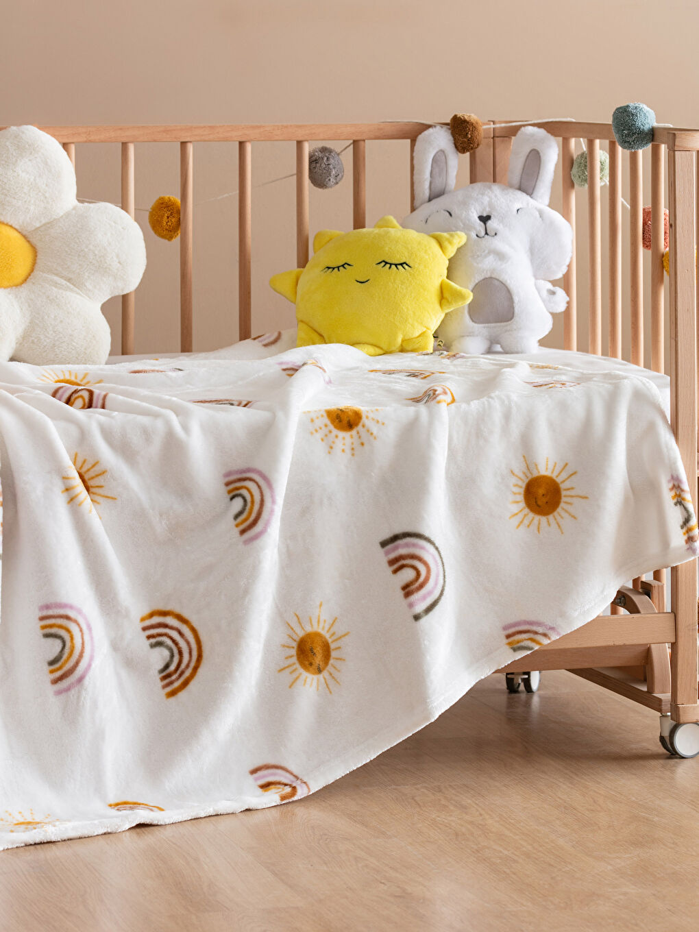 ნაბეჭდი ბავშვის საბანი