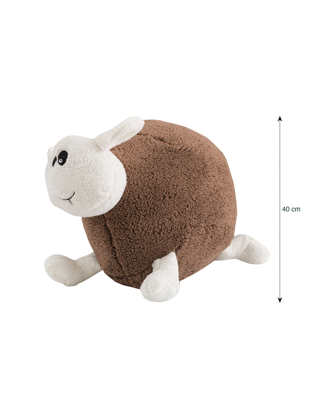 Pernă Bebe Oaie Umplută din Pluș 40 Cm-4