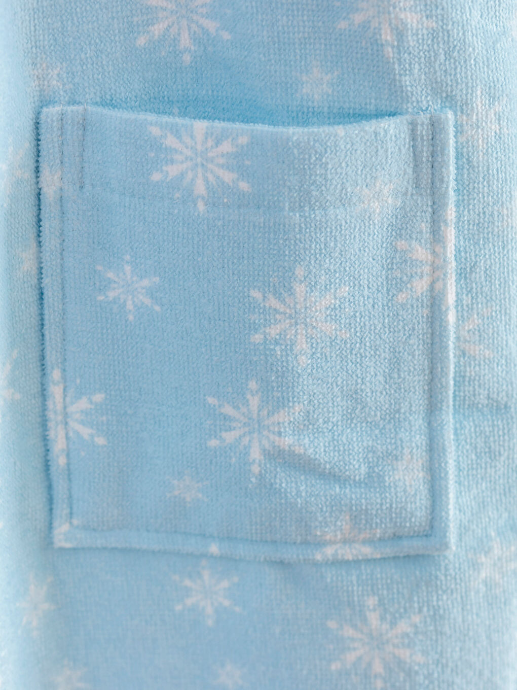 Elsa Printed Children's Bathrobe-4