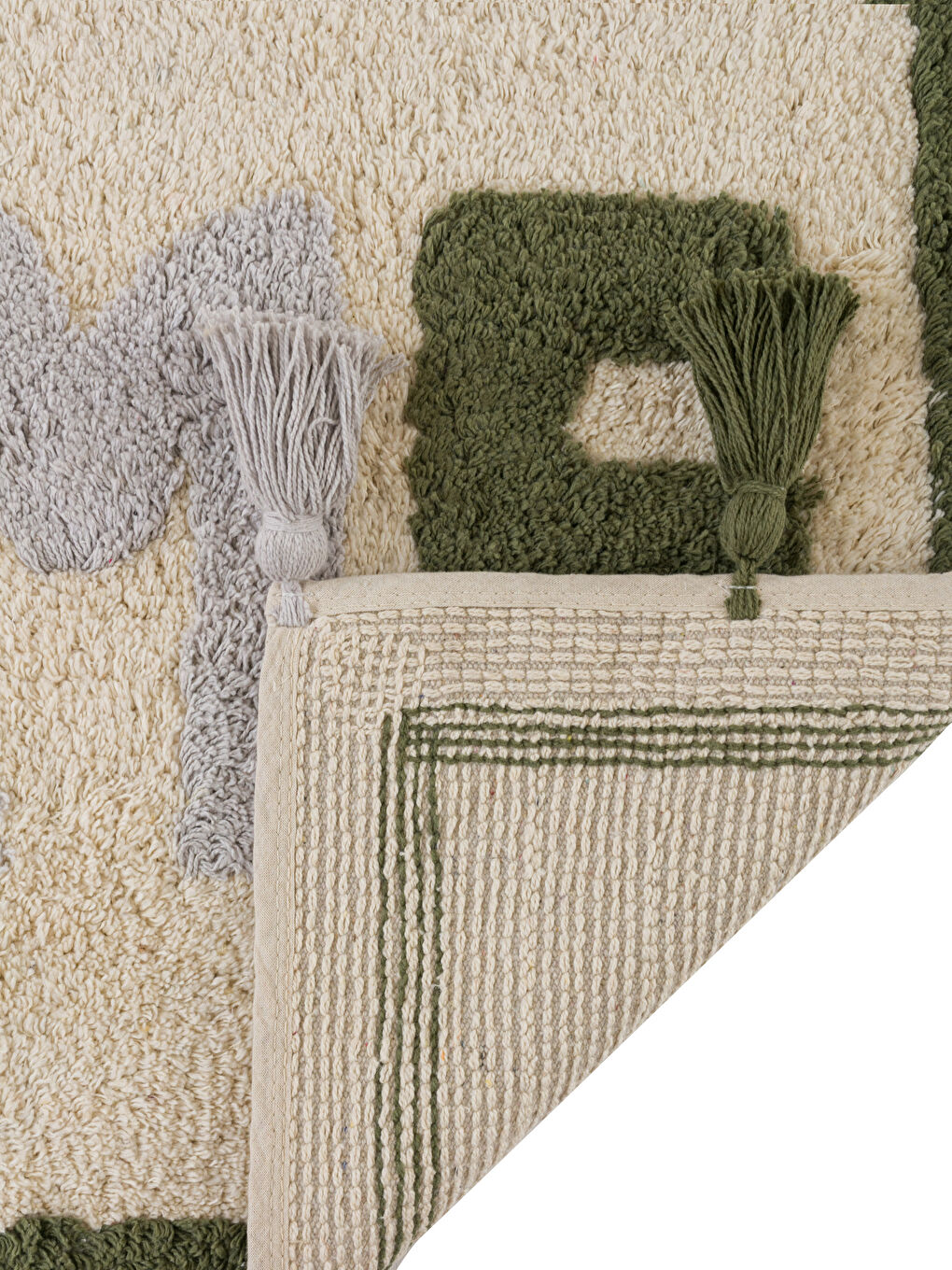 LCW HOME Tassel Detailed Bath Mat 50x80 Cm -W3DI85Z8-F9C