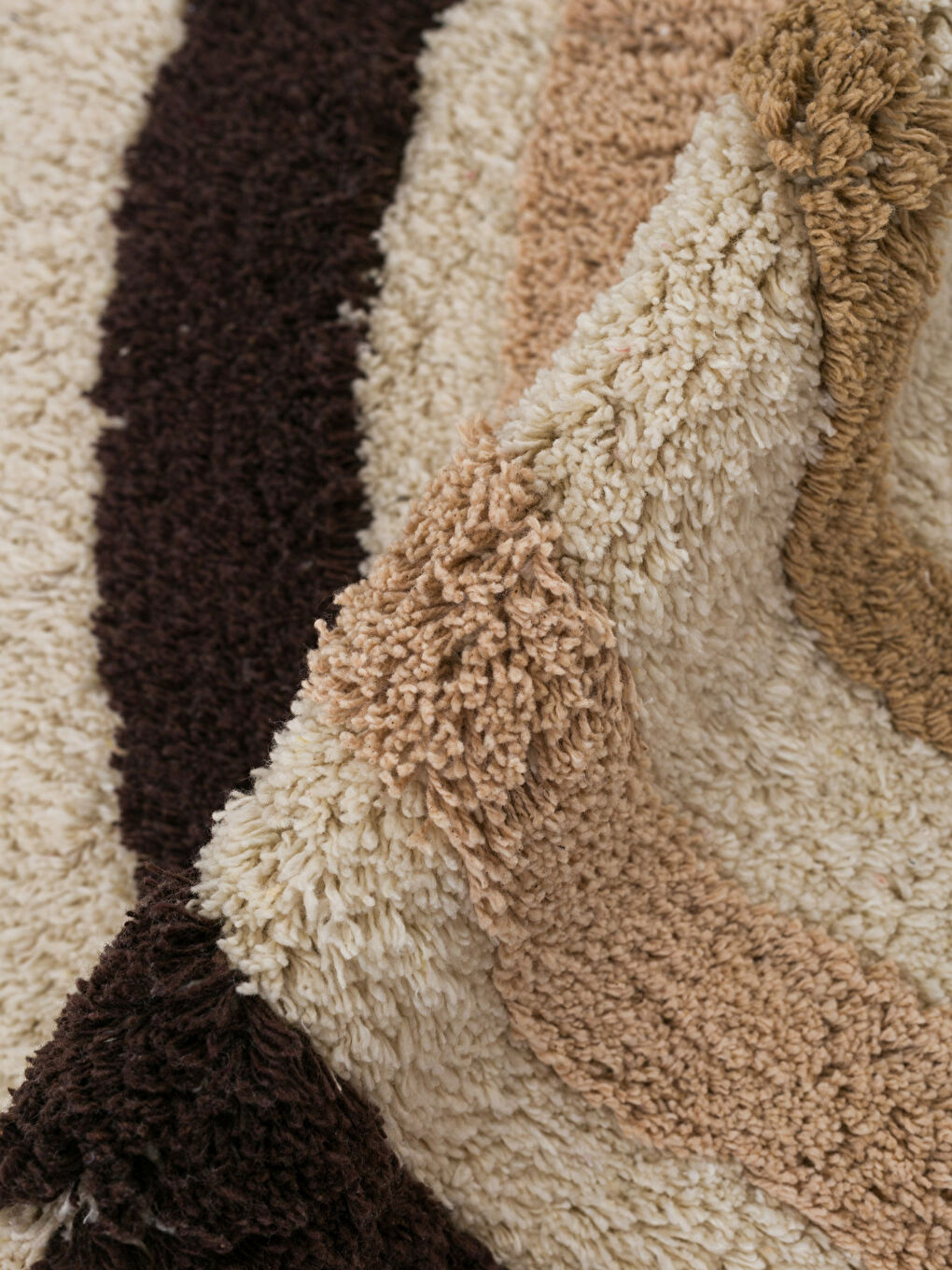 Tapis de bain avec détails à pompons 50x70 cm-2