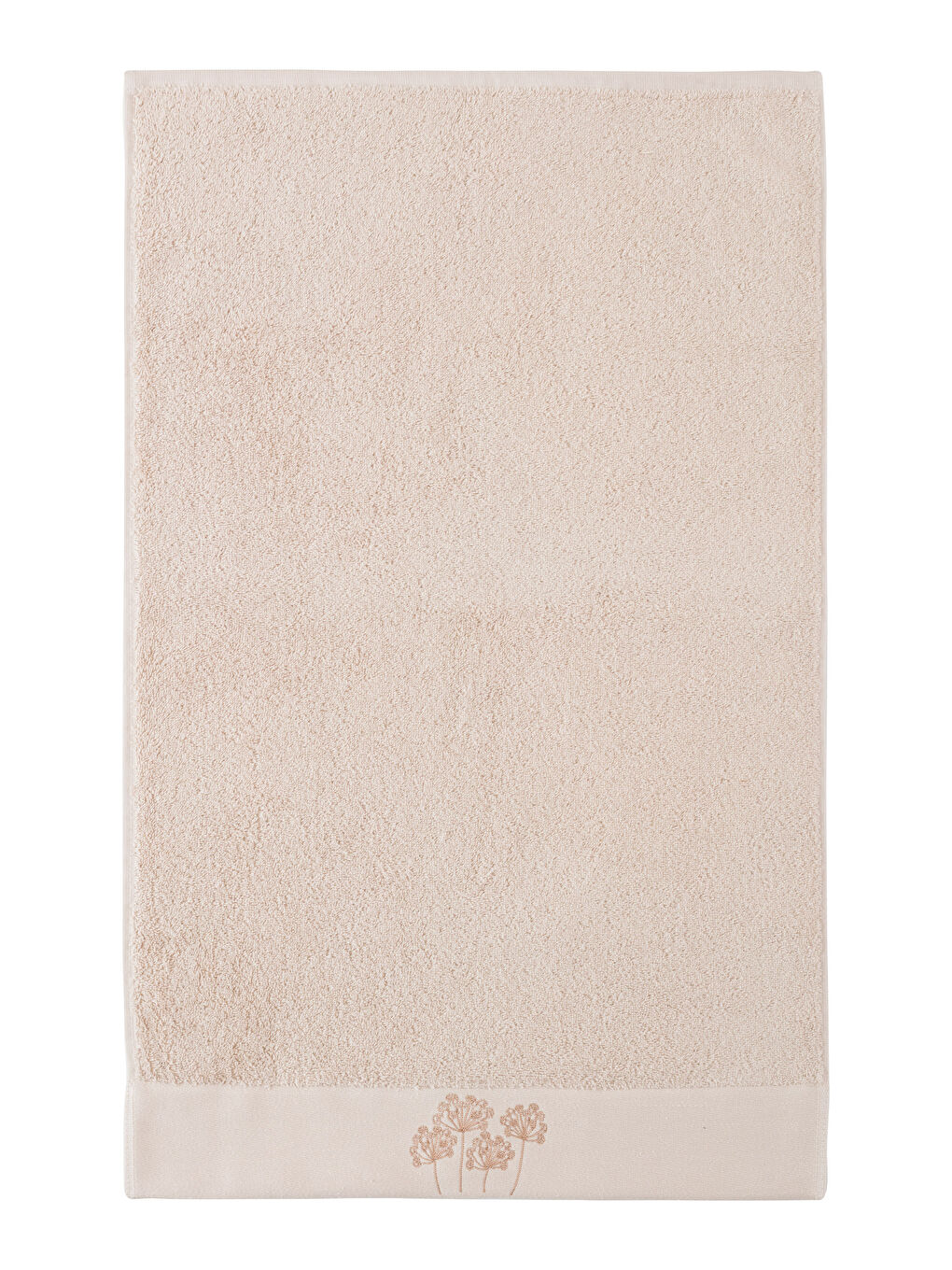 Serviette de toilette brodée arbre 50x80 cm-4