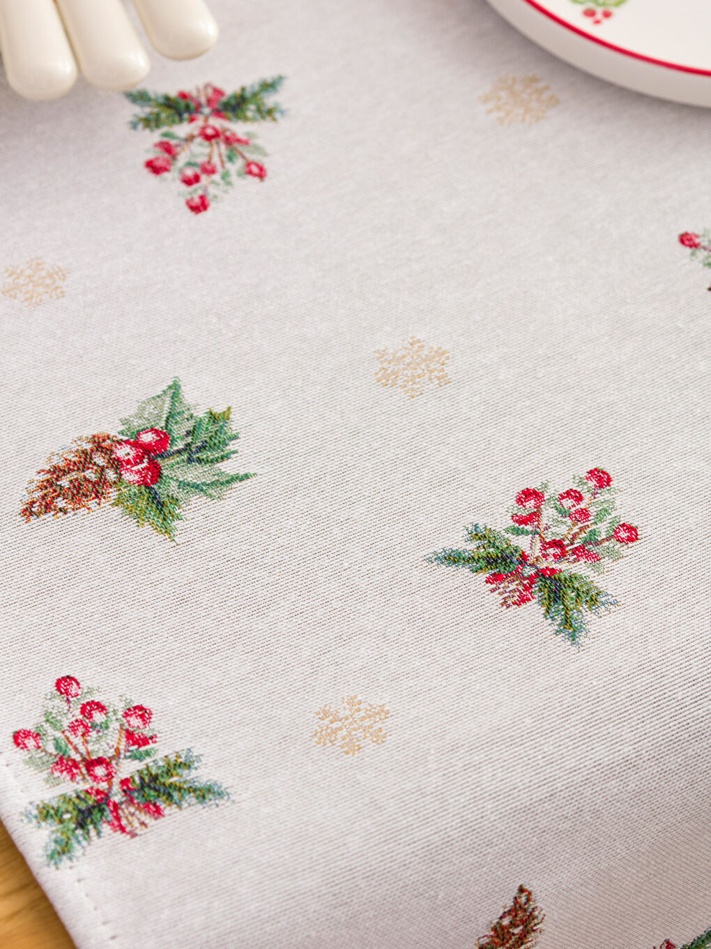 LCW HOME Christmas-Themed Runner 45x120 cm -W3DK54Z8-F9C