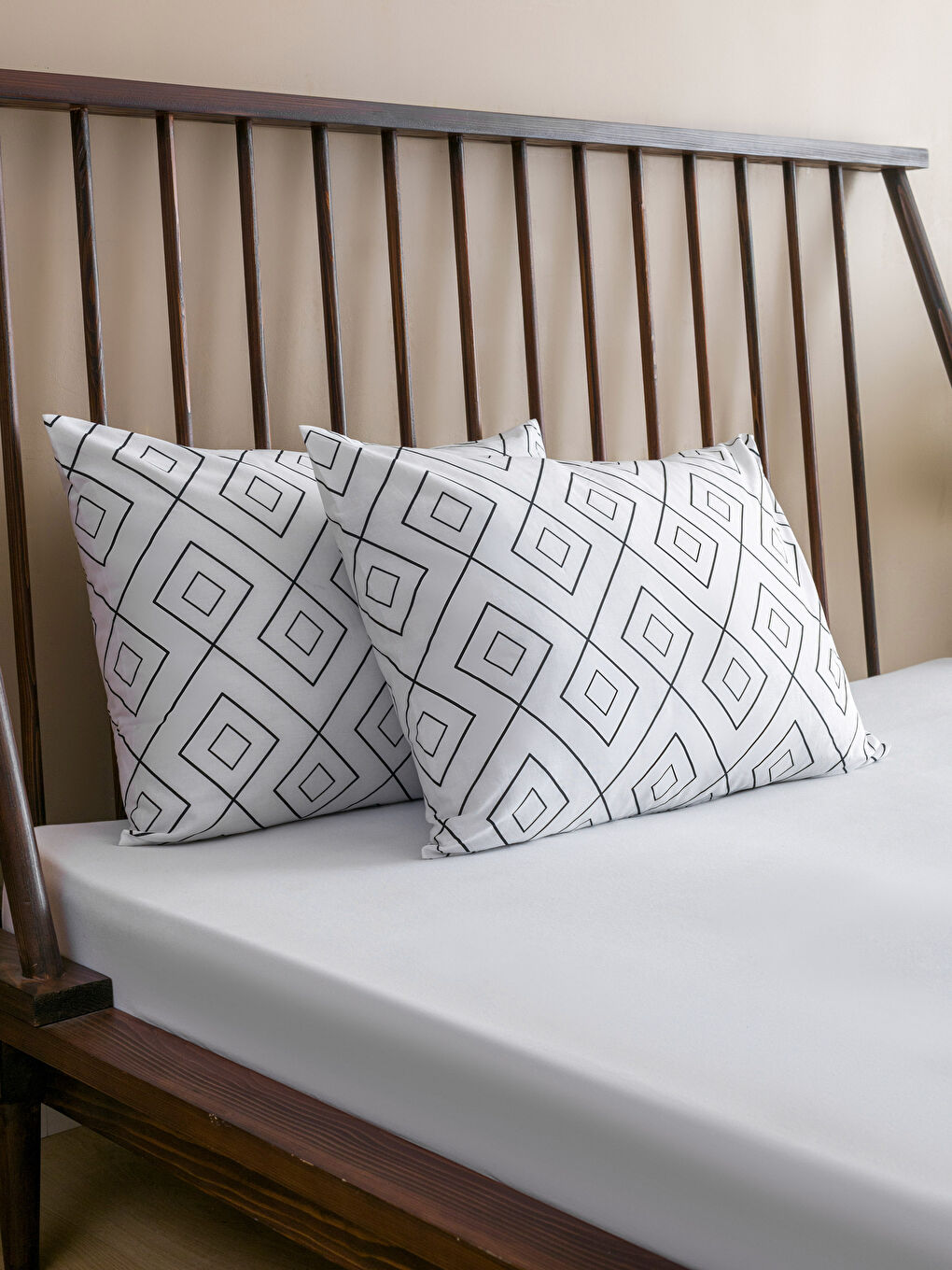 Geometric Patterned Double Duvet Cover Set-2