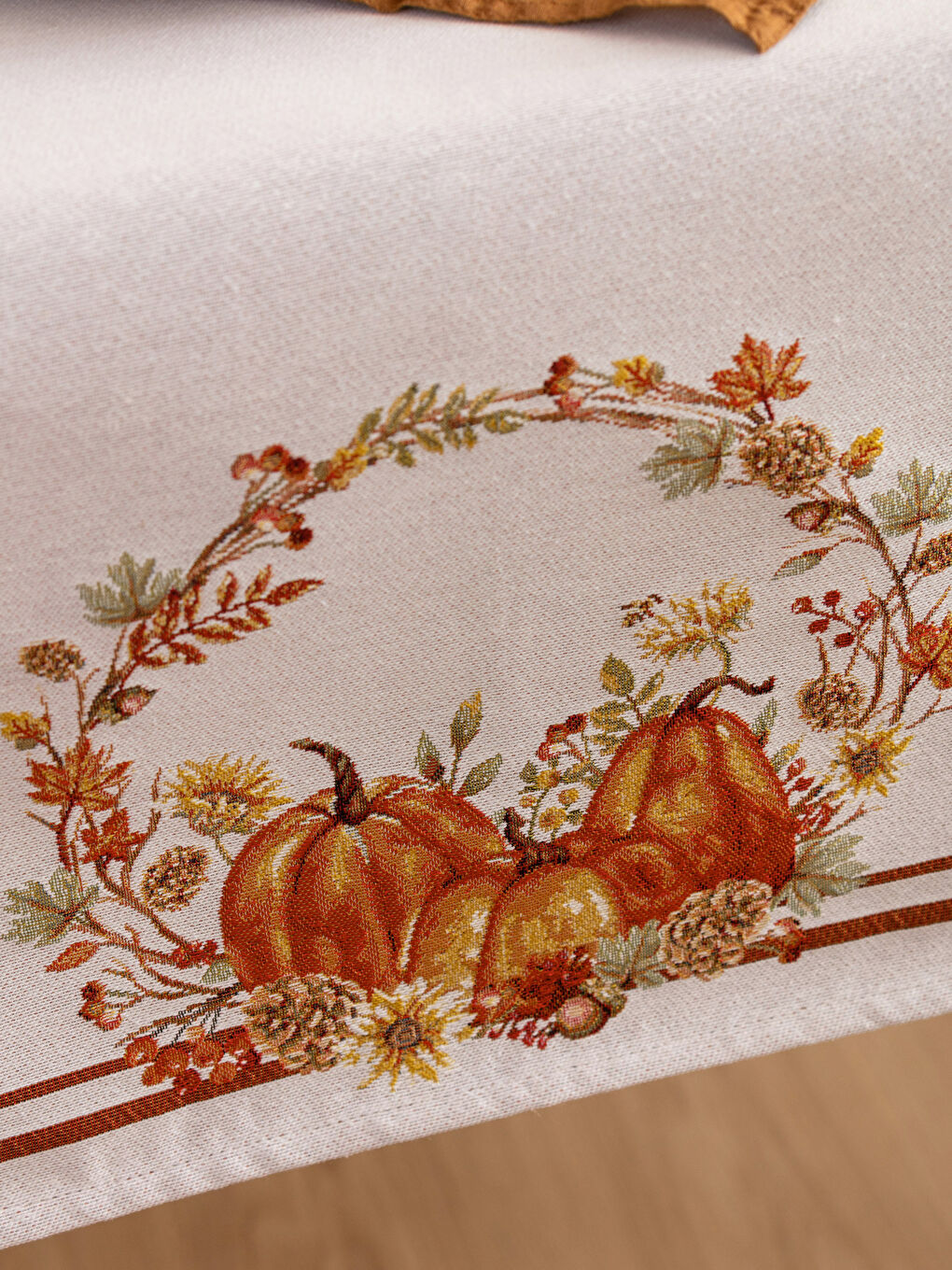 LCW HOME Pumpkin Patterned Runner 45x120 cm -W3DK65Z8-F9C