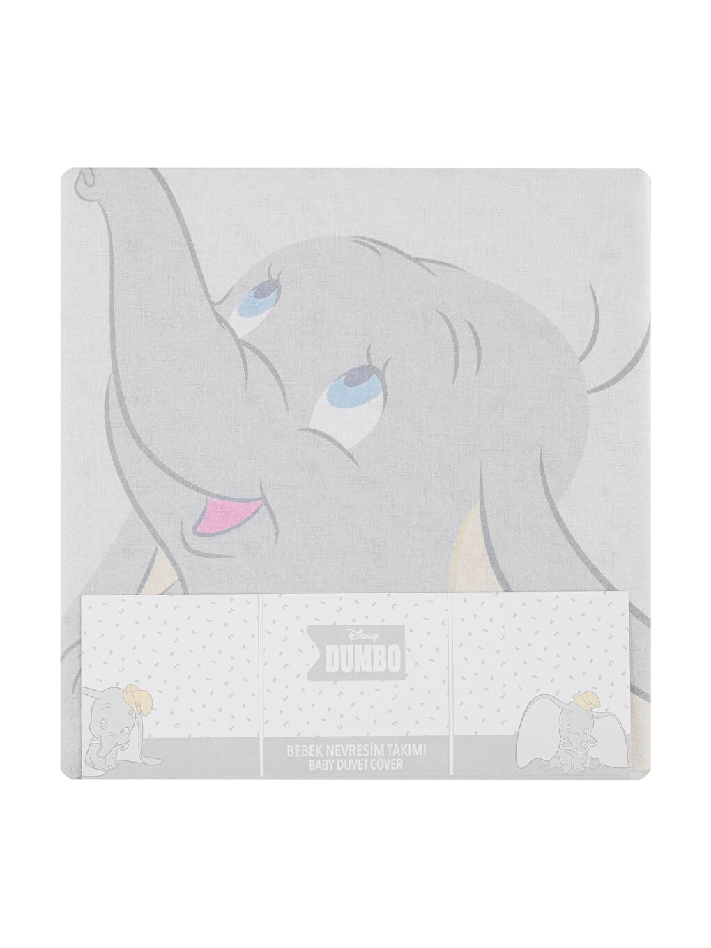 Karışık Fil Baskılı Bebek Nevresim Takımı-6