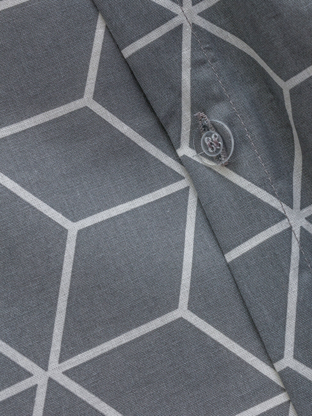 Geometric Patterned Double Duvet Cover Set-6