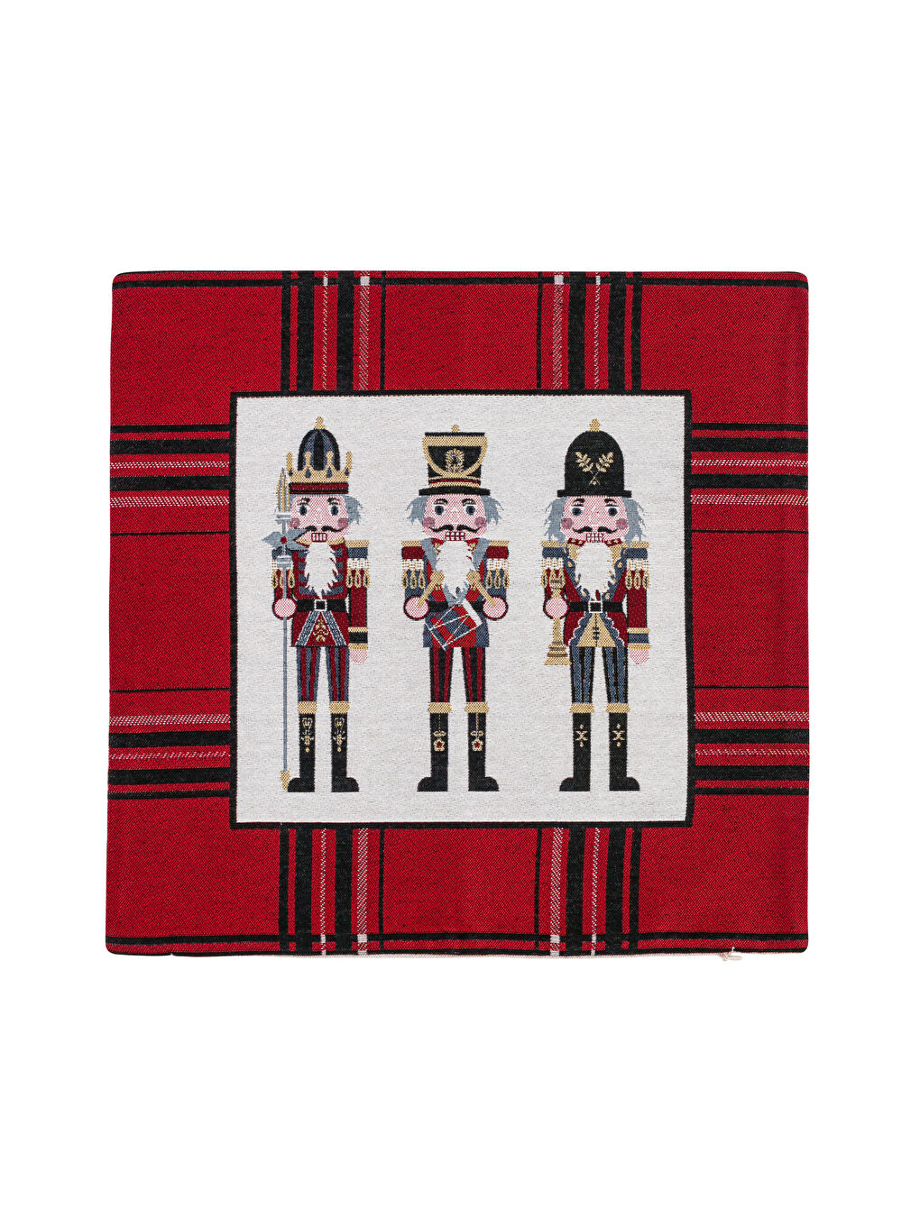 Щелкунчик принтті жастық тысы 45x45 см-4