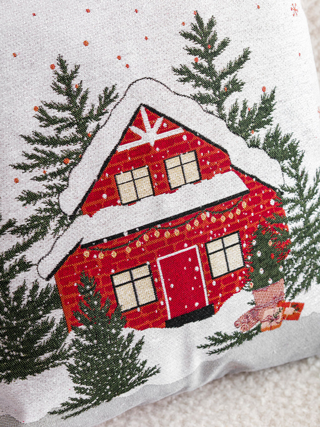 New Year's Themed Throw Pillow Case 45x45 Cm-2