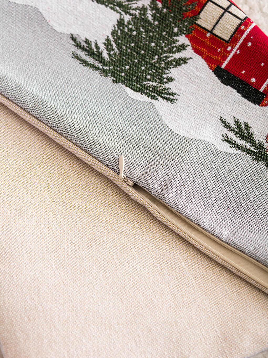 New Year's Themed Throw Pillow Case 45x45 Cm-3