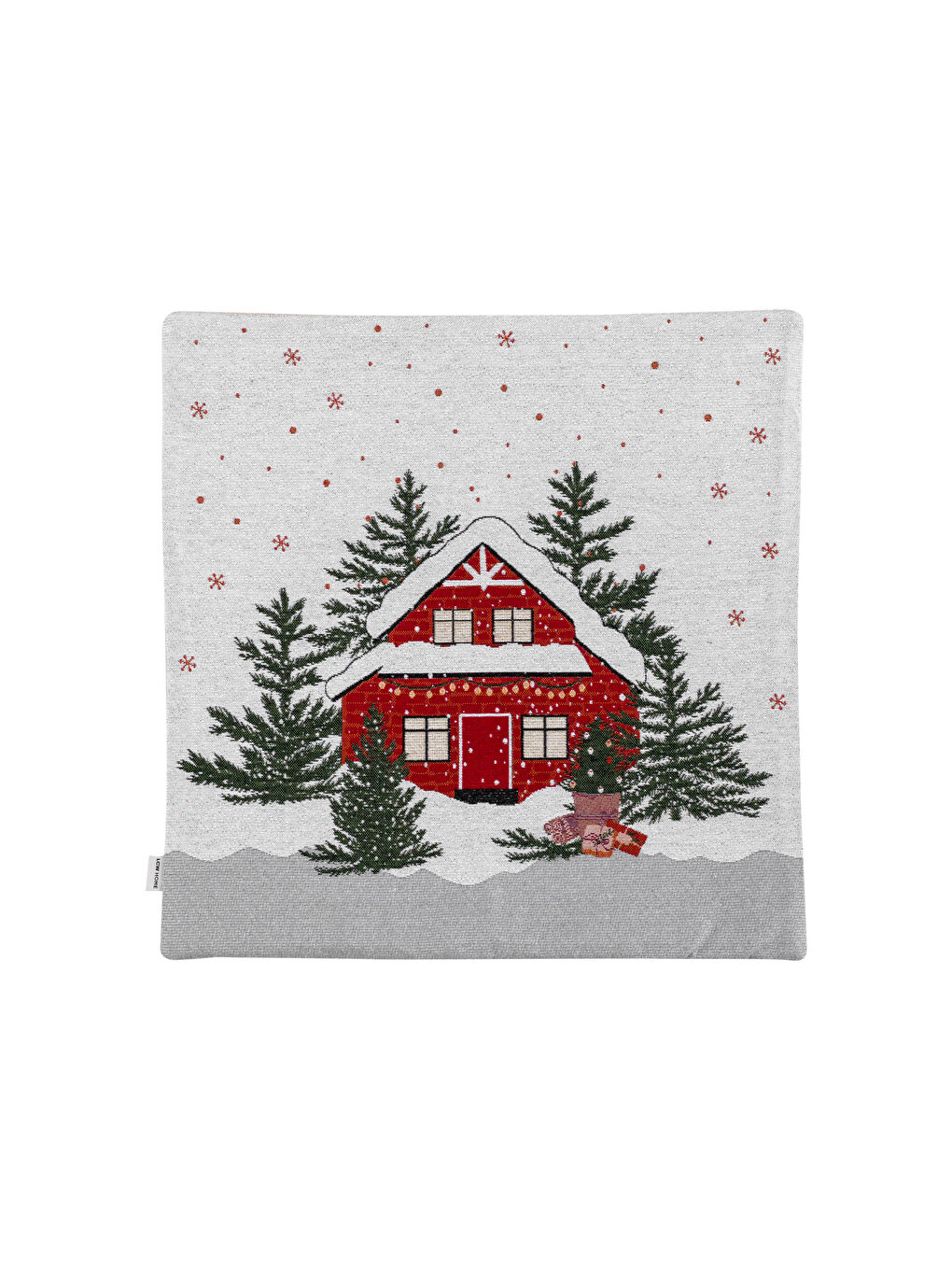 LCW HOME Yılbaşı Temalı Kırlent Kılıfı 45x45 cm