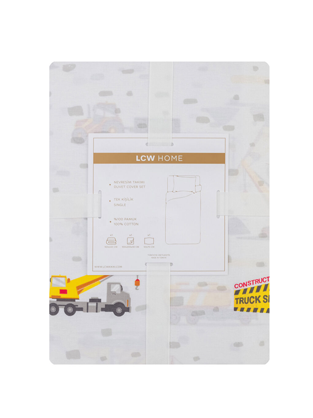 Karışık Baskılı Ranforce Çocuk Nevresim Takımı-8