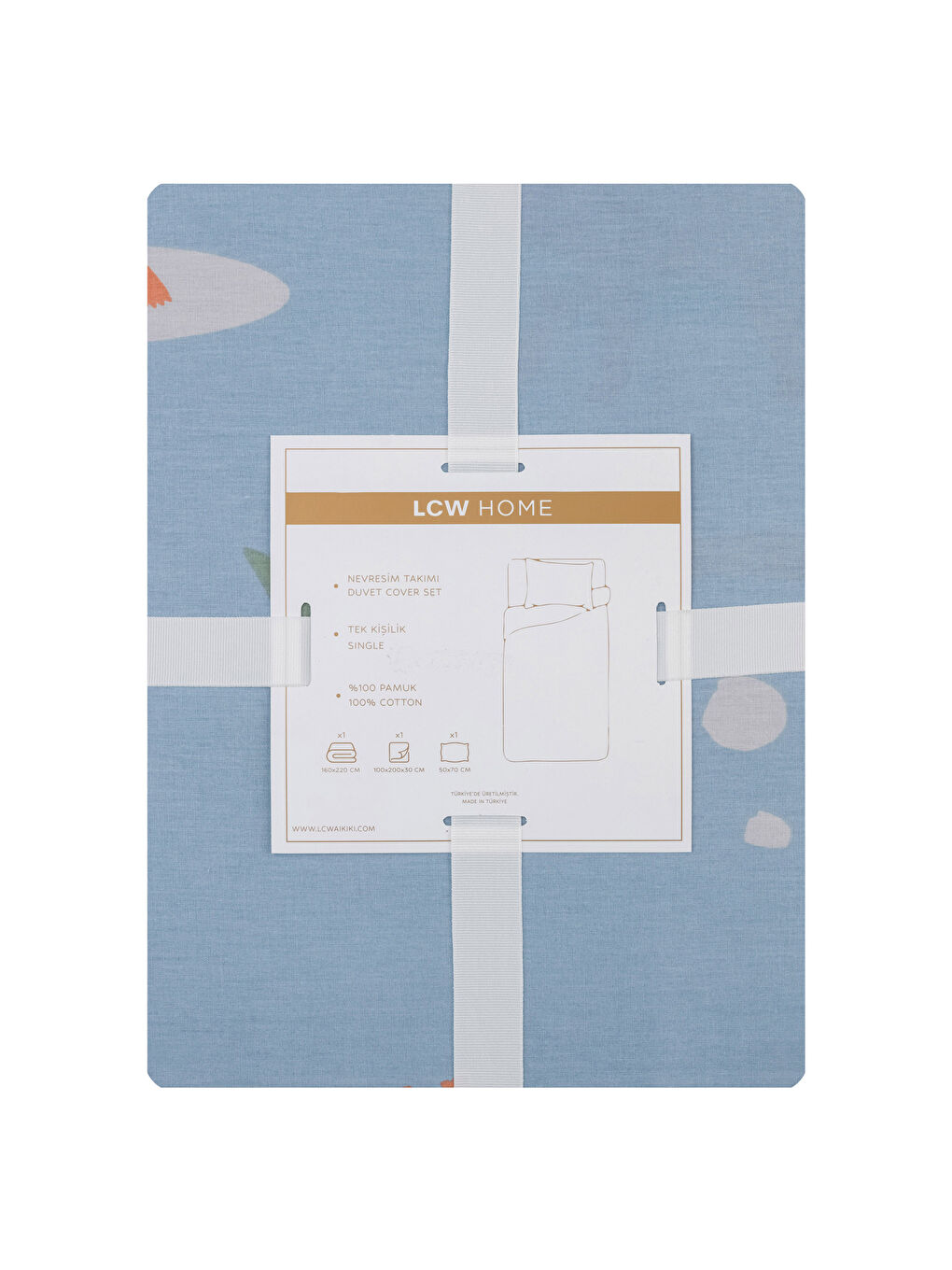LCW HOME Printed Kids Duvet Cover Set -W3DM42Z4-F9C