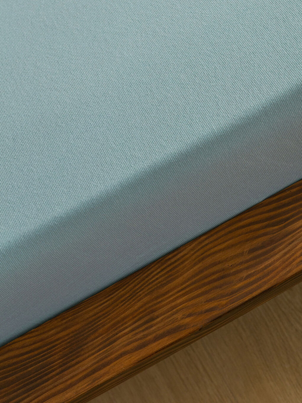 Yeşil Düz Çift Kişilik Lastikli Çarşaf 160x200x30 cm-1