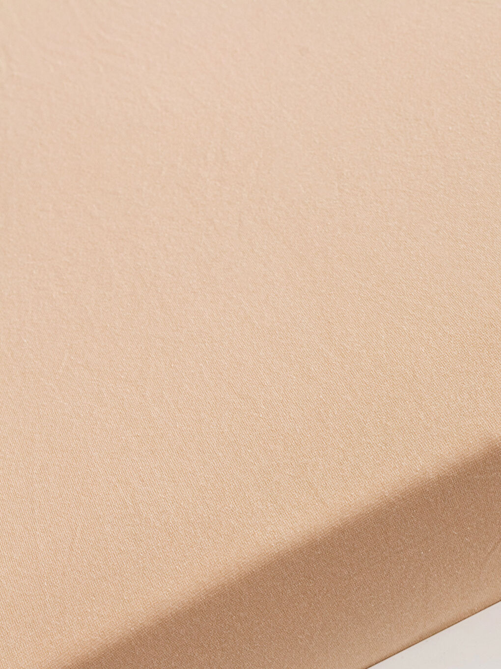 Plain Cotton Single Elastic Bed Sheet 100x200x30 Cm-1