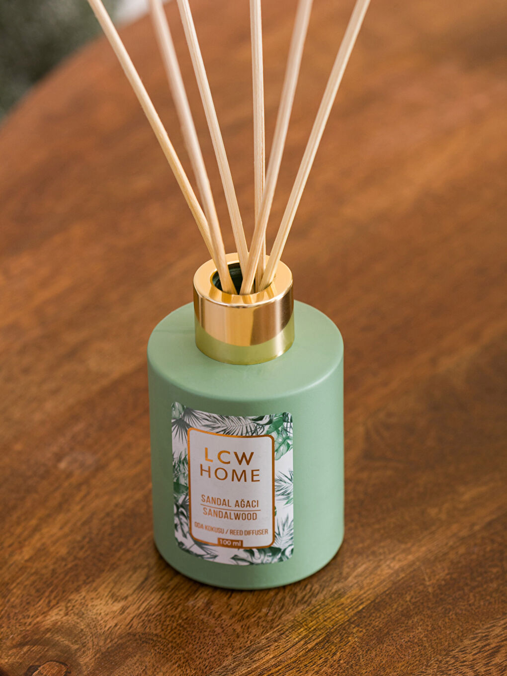 Yeşil Sandal Ağacı Kokulu Çubuklu Oda Kokusu 100 ml-1